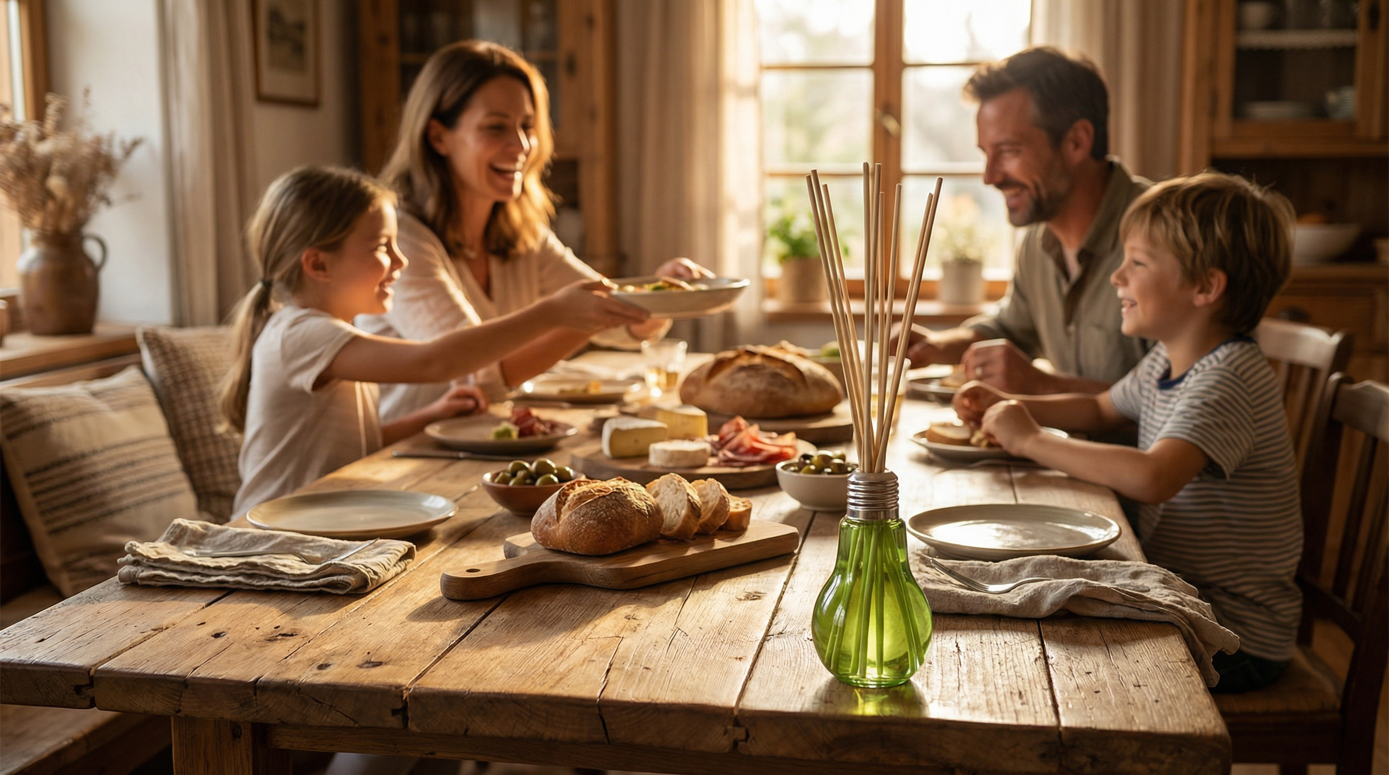 diffuseur de parfum d&rsquo;ambiance int&eacute;rieur maison moment convivial en famille &Ouml;ora